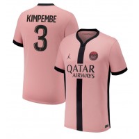 Muški Nogometni Dres Paris Saint-Germain Presnel Kimpembe #3 Rezervni 2024-25 Kratak Rukav